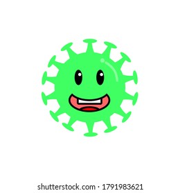 Good Virus Vector Icon Template
