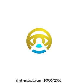 good vision logo icon, vector
