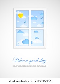 Good weather after a window