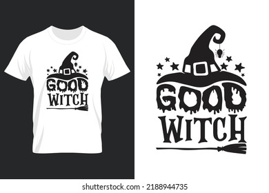 Buena Bruja, Halloween SVG T Shirt Design