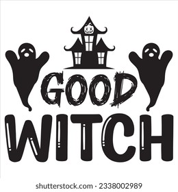 Good Witch T-shirt Design Vector File