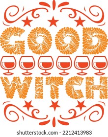 good witch vector file svg