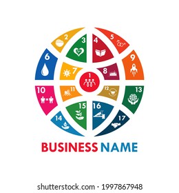 Good world logo template illustration. suitable your business svg
