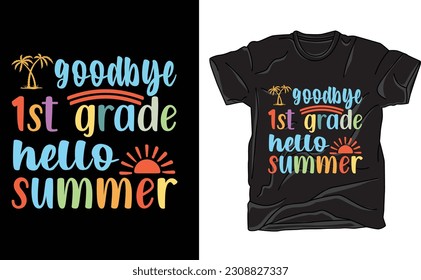goodbye 1st grade hello summer