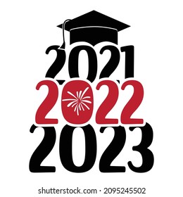 Goodbye 2021 welcome 2022. Happy new year shirt print template, Illustration for 2022 new year