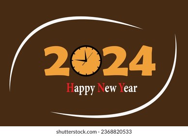 goodbye 2023 welcome 2024 hd images wallpapers calligraphic typography happy new year 2024 pics photos pictures background tshirt design t-shirt template