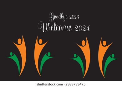 adios 2023 bienvenidos 2024 imágenes hd fondo de pantalla feliz año nuevo 2024 niños dibujos animados vectores de arte de fondo dibujos fotos fotos fotos fotos imágenes papel de fondo de rangoli descargar