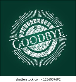 Goodbye chalk emblem