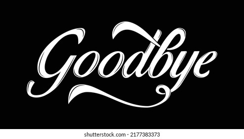 994 Goodbye Sketch Images, Stock Photos & Vectors 