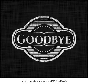Goodbye on blackboard