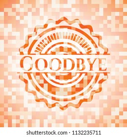 Goodbye orange mosaic emblem