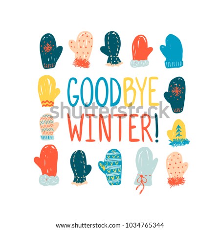 Similar – Image, Stock Photo winter goodbye Winter