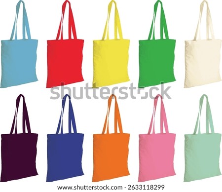 Goodie Bag Mockup design vector illustration