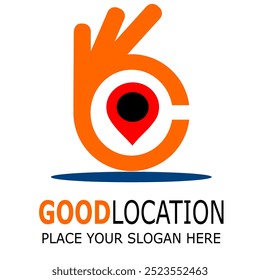 GOODLOCATION VEKTOR STELLE DEINEN SLOGAN HIER