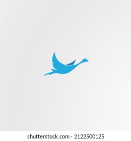 Diseño de vectores con el logotipo de Goodman Goose