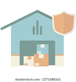goods delivery warehouse, guarantee of security of the goods sender's warehouse	