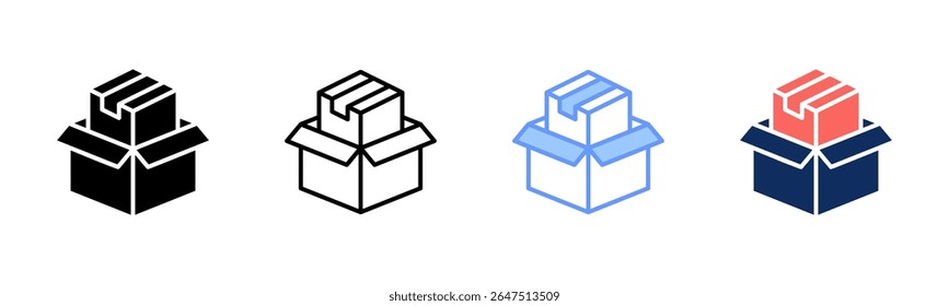 Goods icon sheet multiple style collection