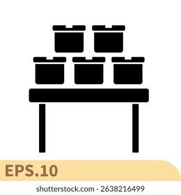 goods line icons  symbol vector elements for infographic web