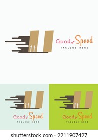 goods speed logo icon vector vector template elements
