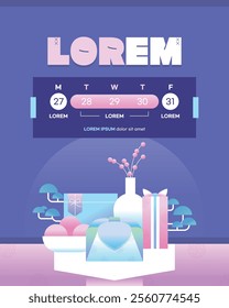 Good-to-use Lunar New Year Holiday Delivery Template