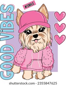 goodvibes dog cute fashion girl