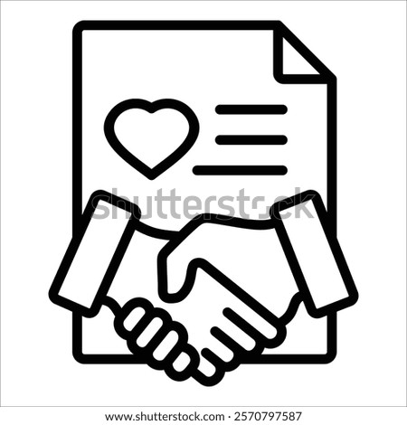 Goodwill Icon Element For Design