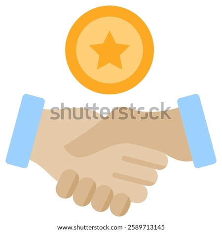 Goodwill Icon Element For Design