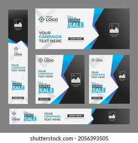 google ad banner set, adwords banner template design.