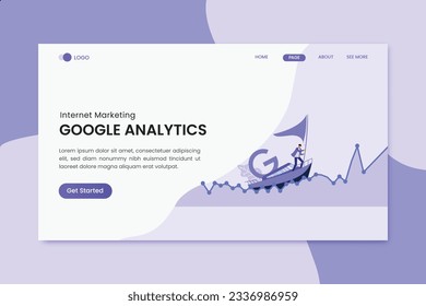 Google Analytics Marketing Landing Page