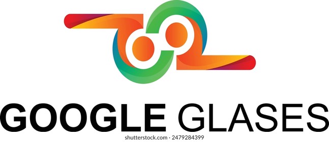 google lens gradient colorful logo illustration design