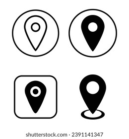 google locations vector icon design