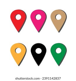 google locations vector icon design