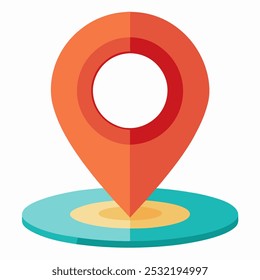 Icono del mapa de Google o Ilustración vectorial del símbolo con el fondo blanco