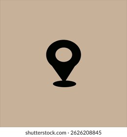 google map location fill icon 