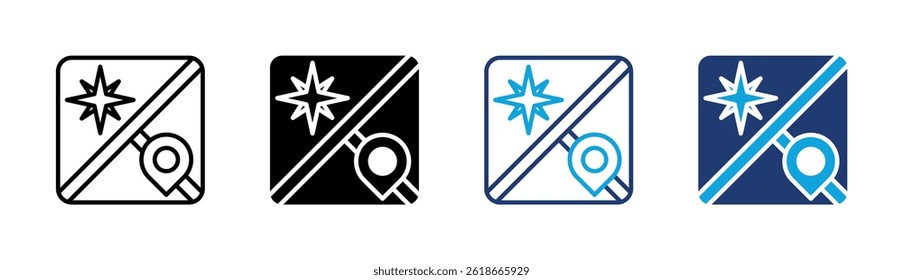Google Maps Icon Element For Design