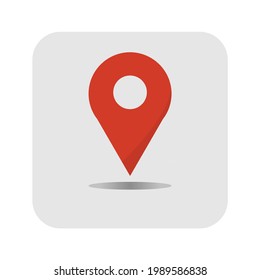 Icono de mapas de Google, icono de ubicación. imagen de mapas