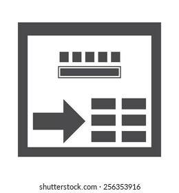 Google search vector image to be used in web applications, mobile applications and print media.