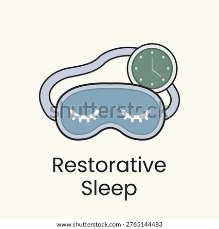 google and time icon symbol of restorative sleep good for infographic and website item