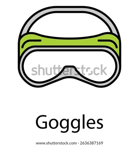 Googles Vector Icon Representing Internet Search Engine