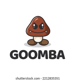 Goomba-Zeichenillustrationen für jeden Zweck