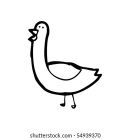Gänsekartoon