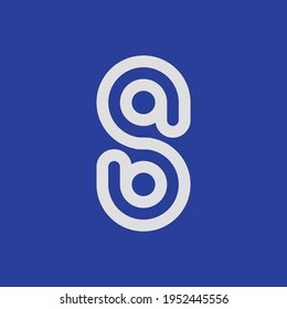 Goose duck flat logo. Simple style textile logo symbol. Logo design element. T-shirt printing. Vector for sticker.