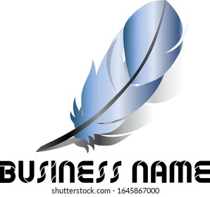 Goose Feather is logo design that is suitable for all business