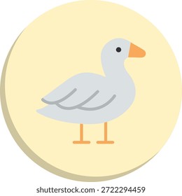Goose Flat Circle Style Icon