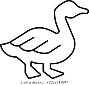 goose geese duck bird animals Outline