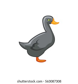 goose icon illustration isolated vector sign symbol