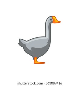 goose icon illustration isolated vector sign symbol