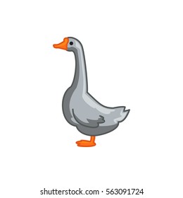 goose icon illustration isolated vector sign symbol