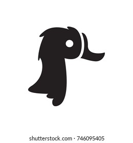 goose icon illustration isolated vector sign symbol