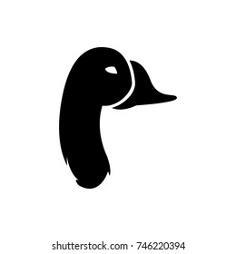 goose icon illustration isolated vector sign symbol